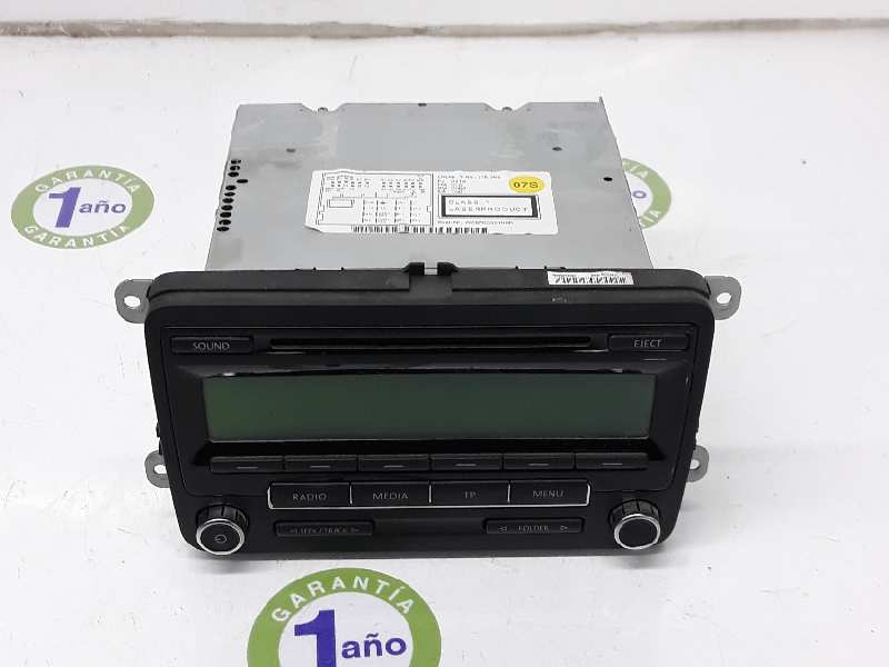 SEAT Leon 2 generation (2005-2012) Music Player Without GPS 5P0035186B, RCD310, 7641238366 19662228
