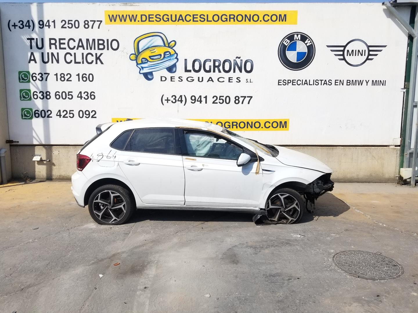 VOLKSWAGEN Polo 6 generation (2017-2024) Galinio dangčio spyna 2G6827505B, 2G6827505B 23364285