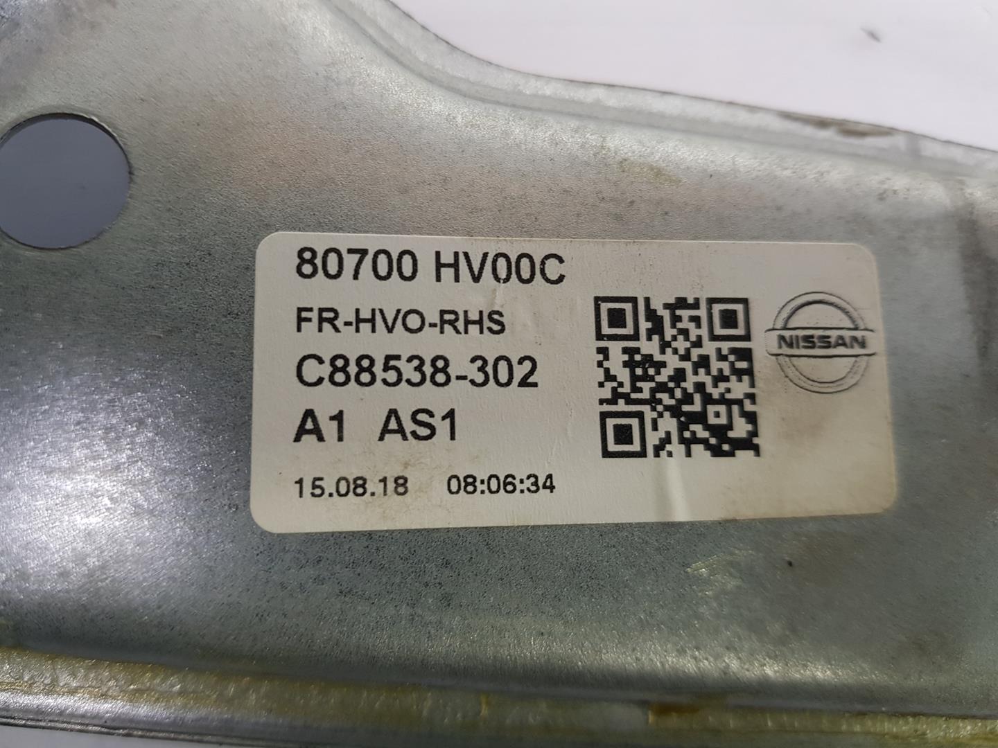 NISSAN Qashqai 2 generation (2013-2023) Priekšējo labo durvju logu pacēlājs 80700HV00C, 80700HV00C 19815344