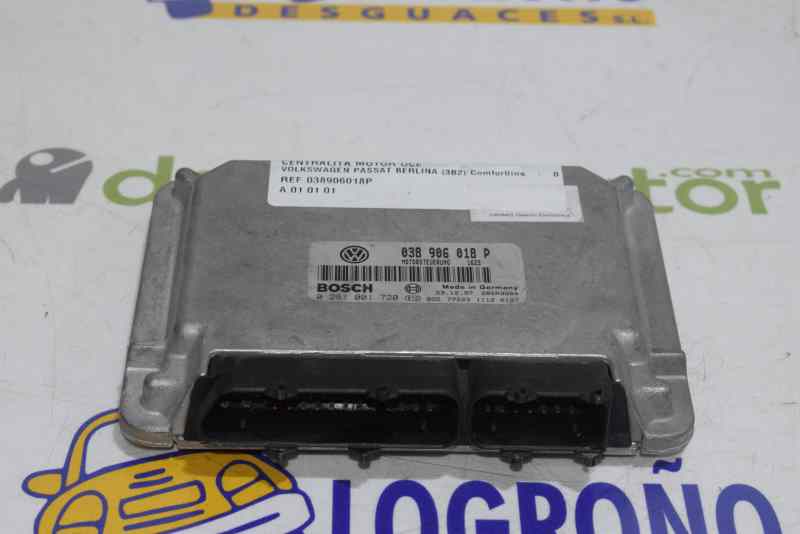 VOLKSWAGEN Passat B5 (1996-2005) Engine Control Unit ECU 038906018P, 2222DL 19564586