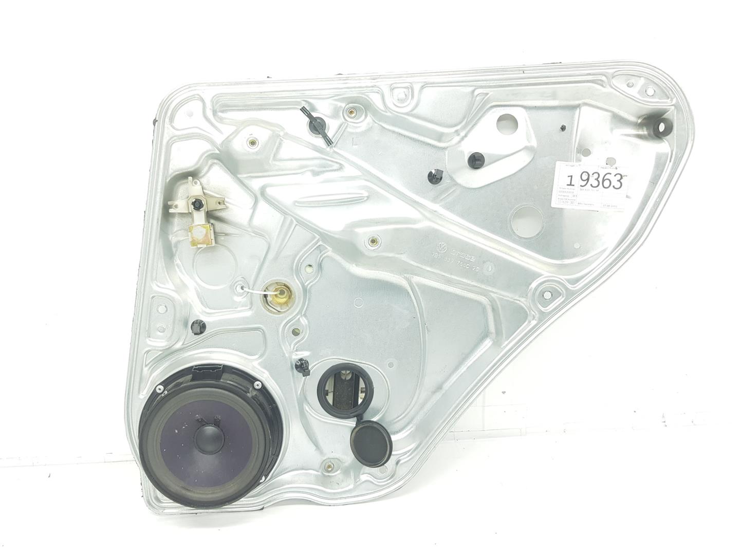 VOLKSWAGEN Passat B5 (1996-2005) Rear Right Door Window Regulator 3B5839462A,3B5839462A 19818120