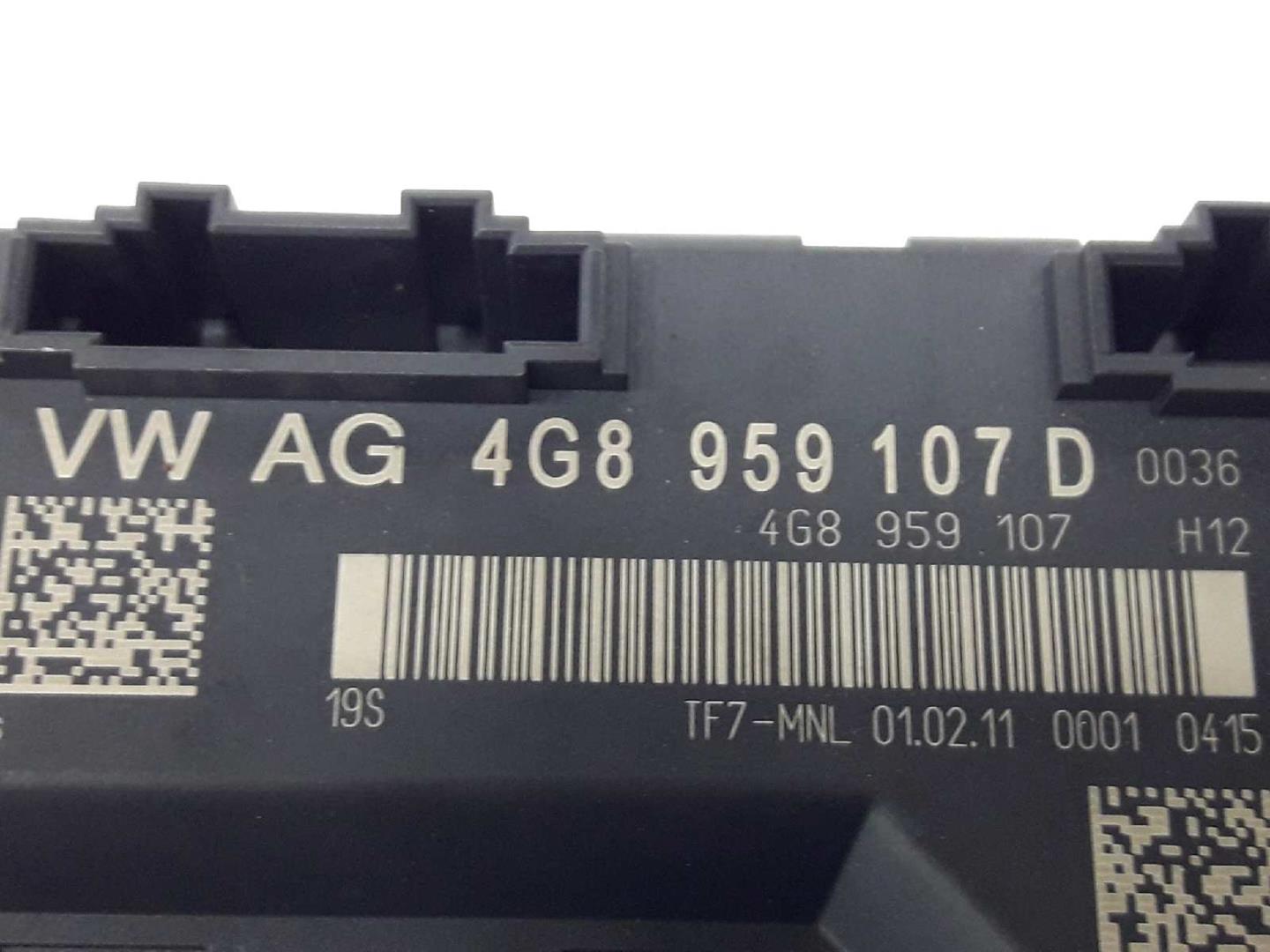 AUDI A7 C7/4G (2010-2020) Другие блоки управления 4G8959107D, 4G8959107D 19709919