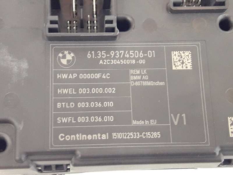 BMW 1 Series F20/F21 (2011-2020) Блок плавких запобіжників 61359374506,1510122533,61359374506 19641883