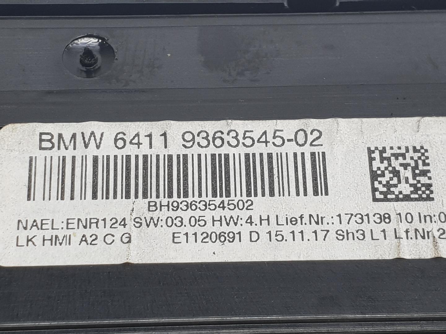 BMW 3 Series F30/F31 (2011-2020) Climate  Control Unit 64119363545,64119363545 24237304