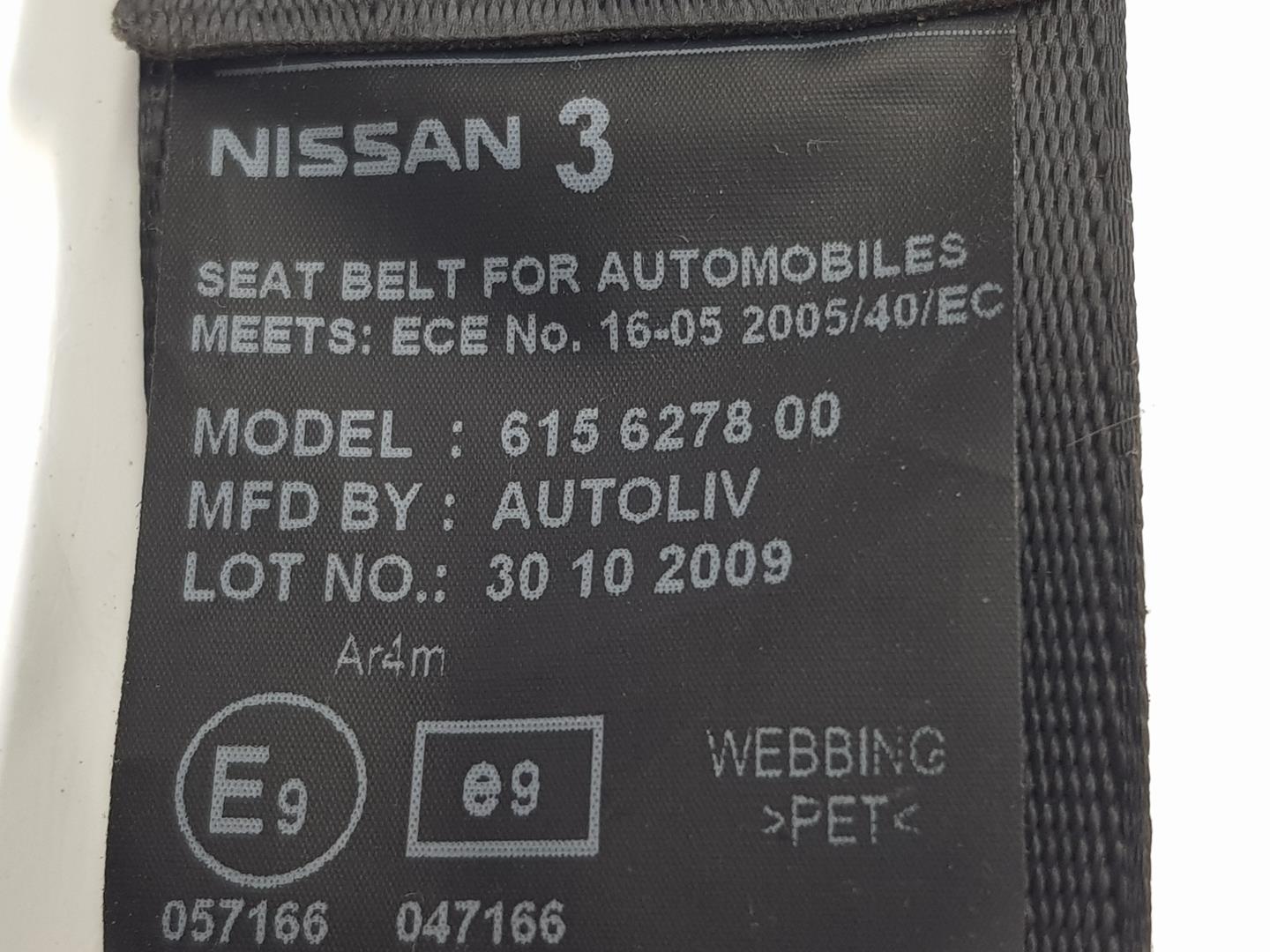 NISSAN NV200 1 generation (2009-2023) Galinis dešinys saugos diržas 88844JX50A, 88844JX50A 24204478