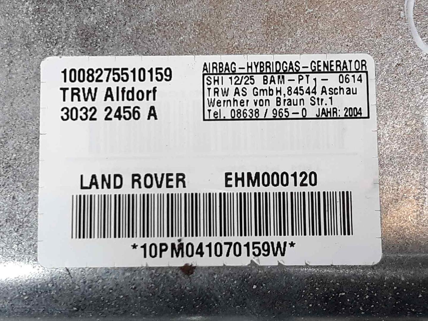 LAND ROVER Range Rover 3 generation (2002-2012) Front Right Door Airbag SRS EHM000120, 30322456A 24143326