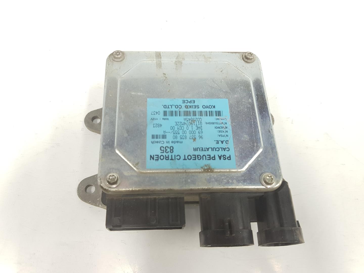 CITROËN C3 1 generation (2002-2010) Vairo stiprintuvo valdymo blokas 9653783580,9653783580 19929874