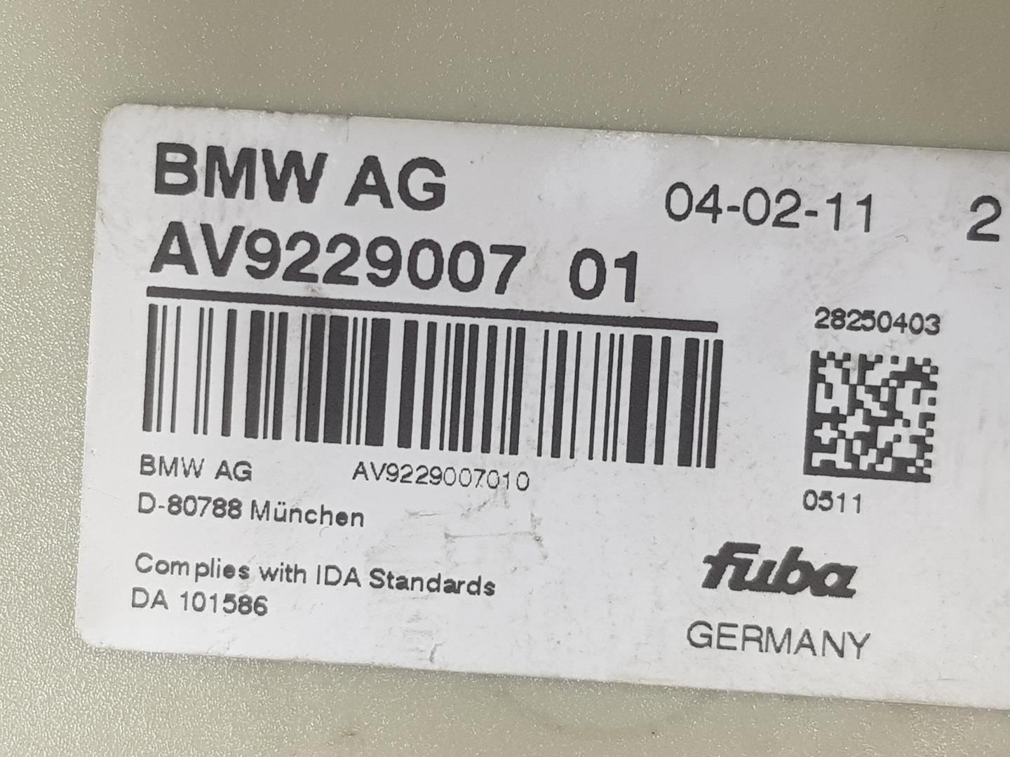 BMW 7 Series F01/F02 (2008-2015) Sound Amplifier 65209229007, 9229007 24857057