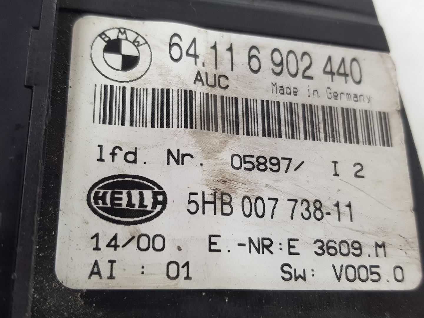 BMW 3 Series E46 (1997-2006) Klimato kontrolės (klimos) valdymas 64116902440, 64116902440 24235933