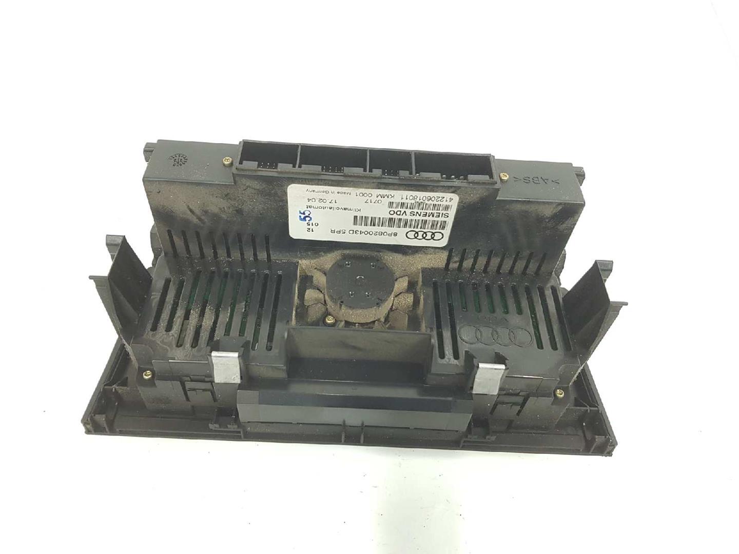 AUDI A2 8Z (1999-2005) Climate  Control Unit 8P0820043D, 412206018011, 8P0820043D 19618788