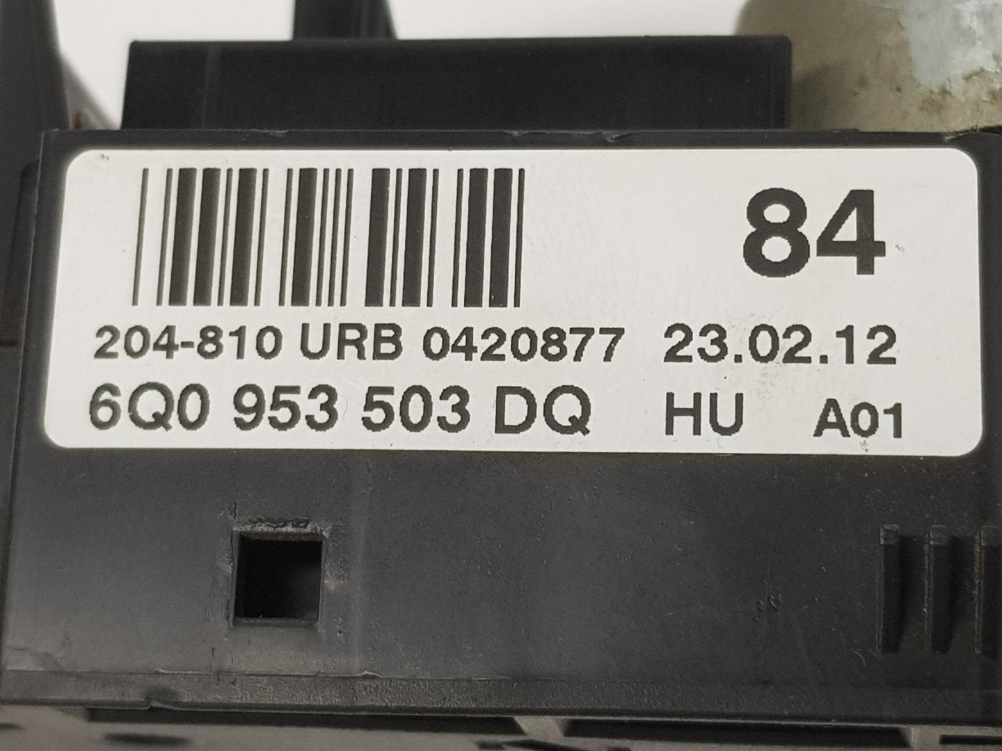 SKODA Octavia 1 generation (1996-2010) Кнопки / переключатели на рулевом колесе 6Q0953513AJ, 6Q0953503DQ 21421640