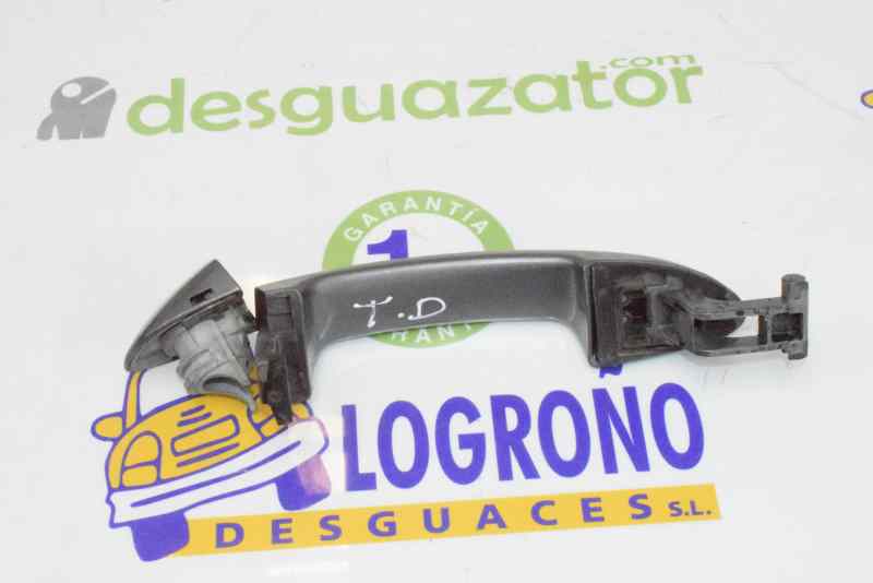 VOLKSWAGEN Passat B6 (2005-2010) Rear right door outer handle 3C0837206, 3C0837206, GRIS 19557416