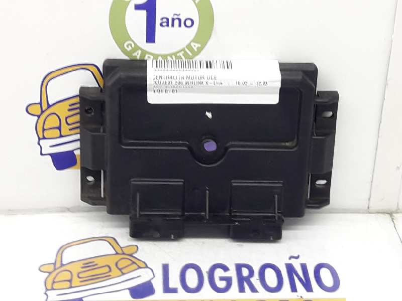 PEUGEOT 206 1 generation (1998-2009) Engine Control Unit ECU 9648201580,80924E,9641390180 19558329