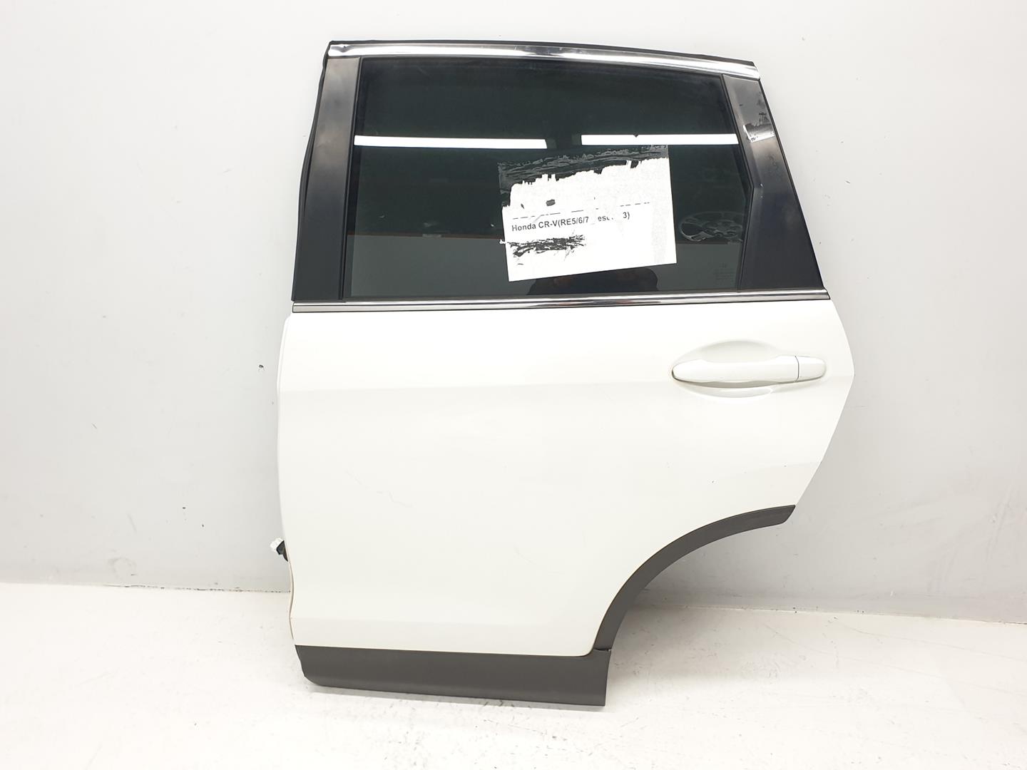 HONDA CR-V 3 generation (2006-2012) Rear Left Door 67550T1GE00ZZ, COLORBLANCO, 1161CB 24837381