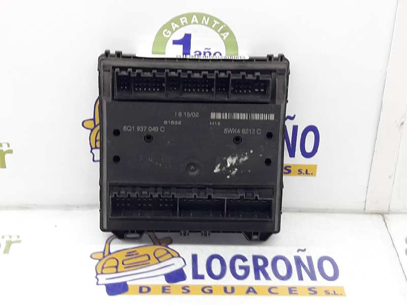 SEAT Cordoba 2 generation (1999-2009) Comfort Control Unit 6Q1937049C,5WK48212C 19564595