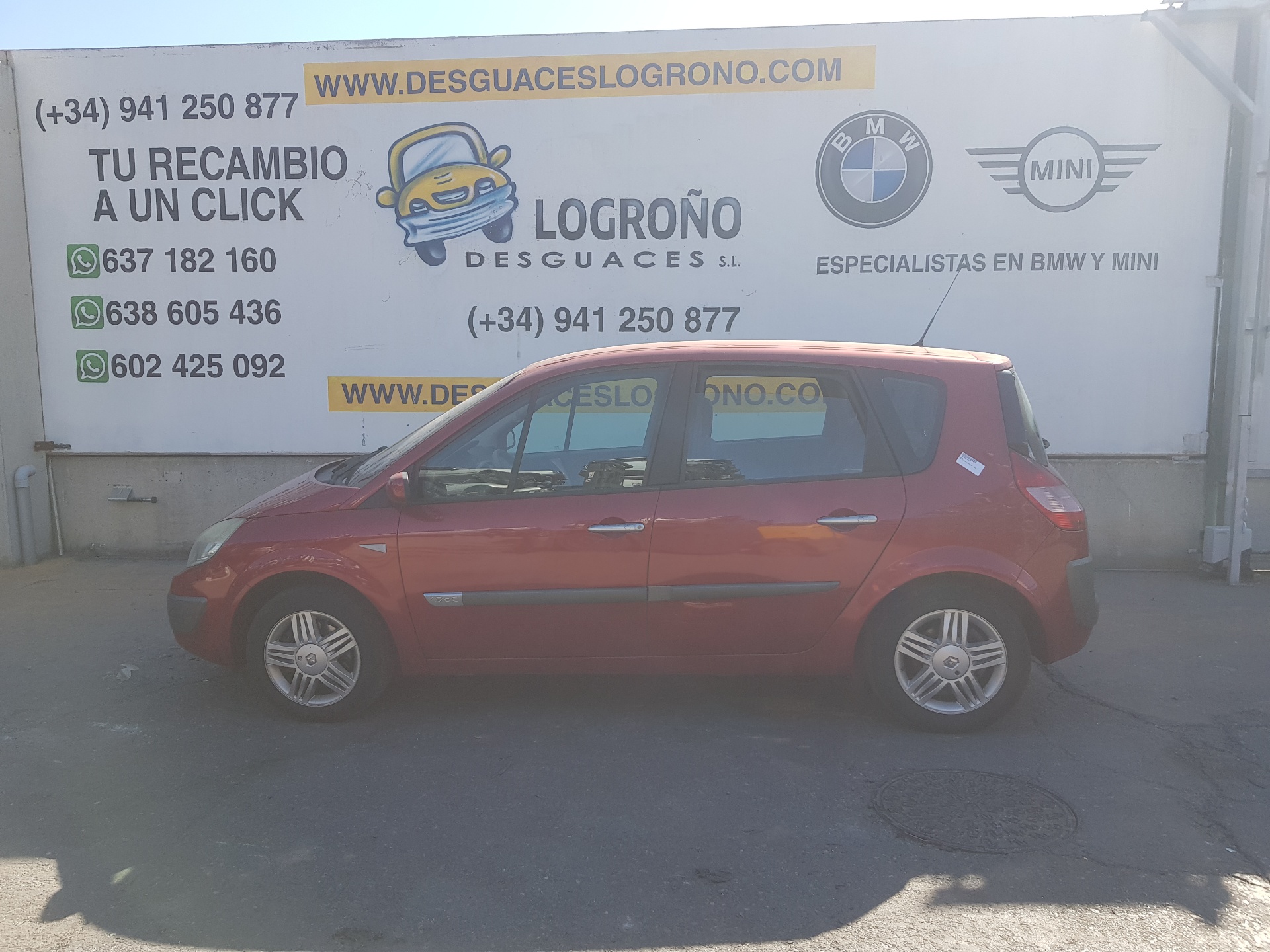 RENAULT Scenic 2 generation (2003-2010) Блок управления двигателем 8200391966,0281011776,2222DL 19751130