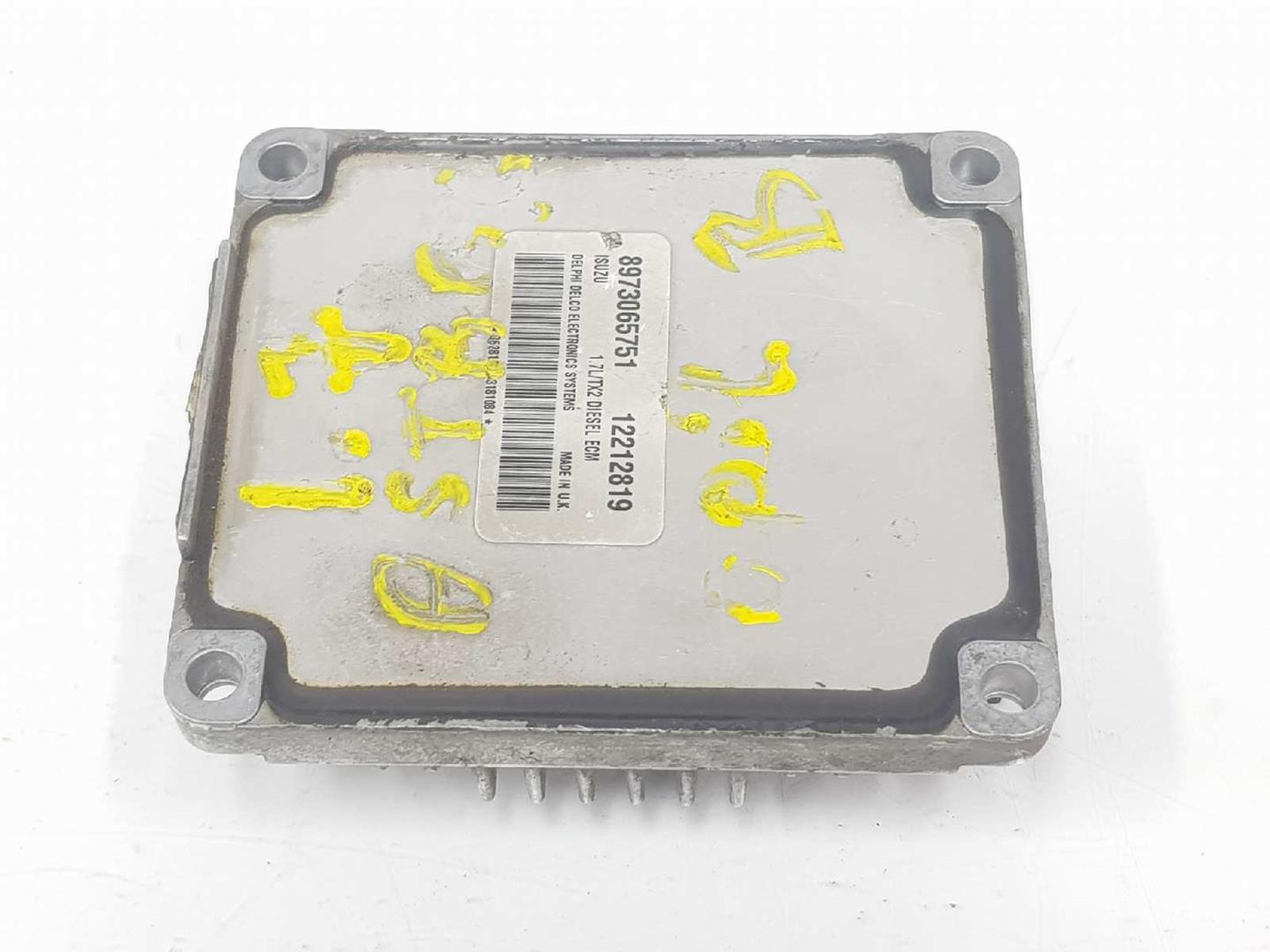 OPEL Astra H (2004-2014) Calculateur d'unité de commande du moteur 12212819, 12212819 24115839