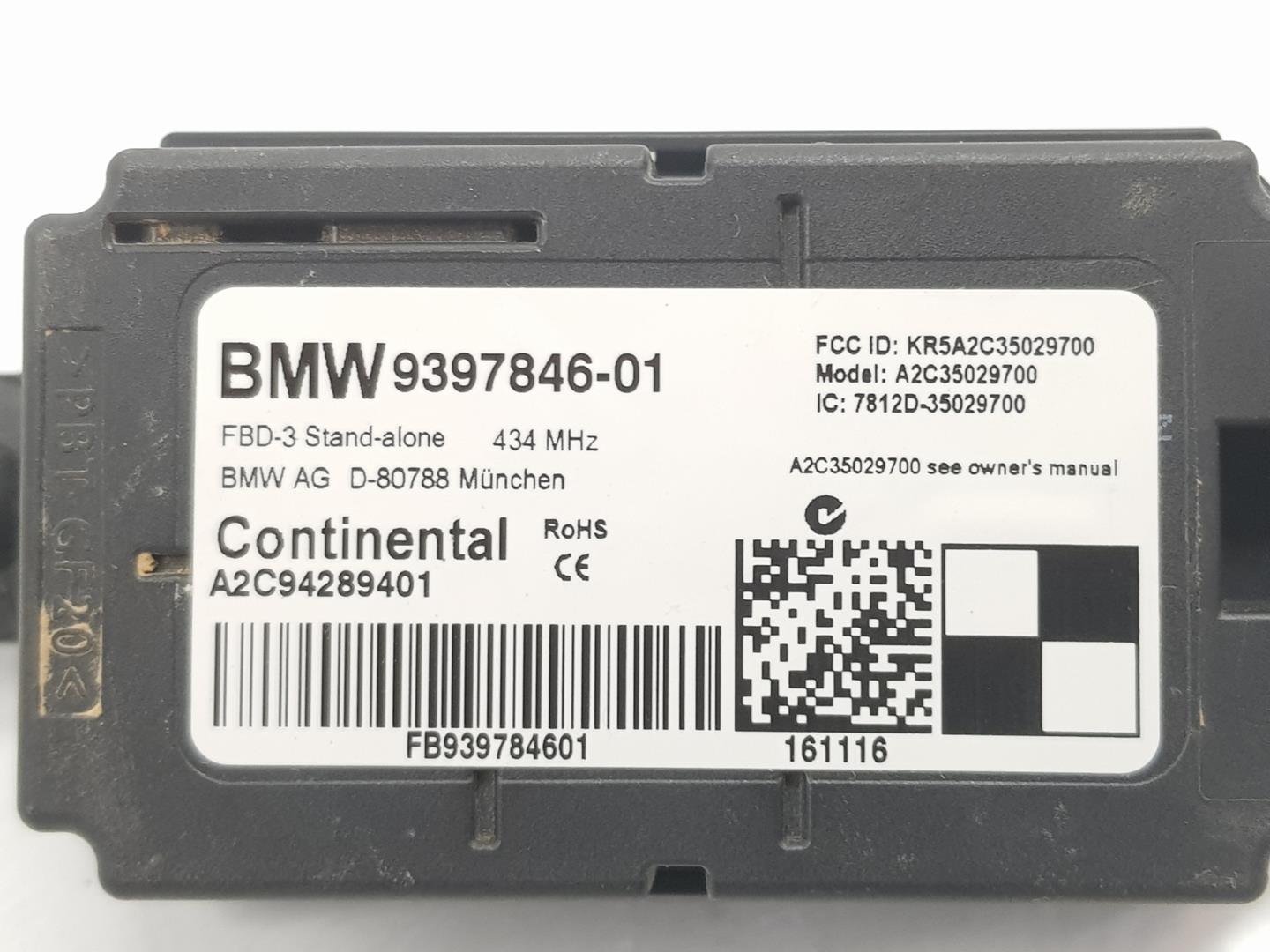 BMW 2 Series F22/F23 (2013-2020) Другие блоки управления 61359397846, 61359397846 21052231