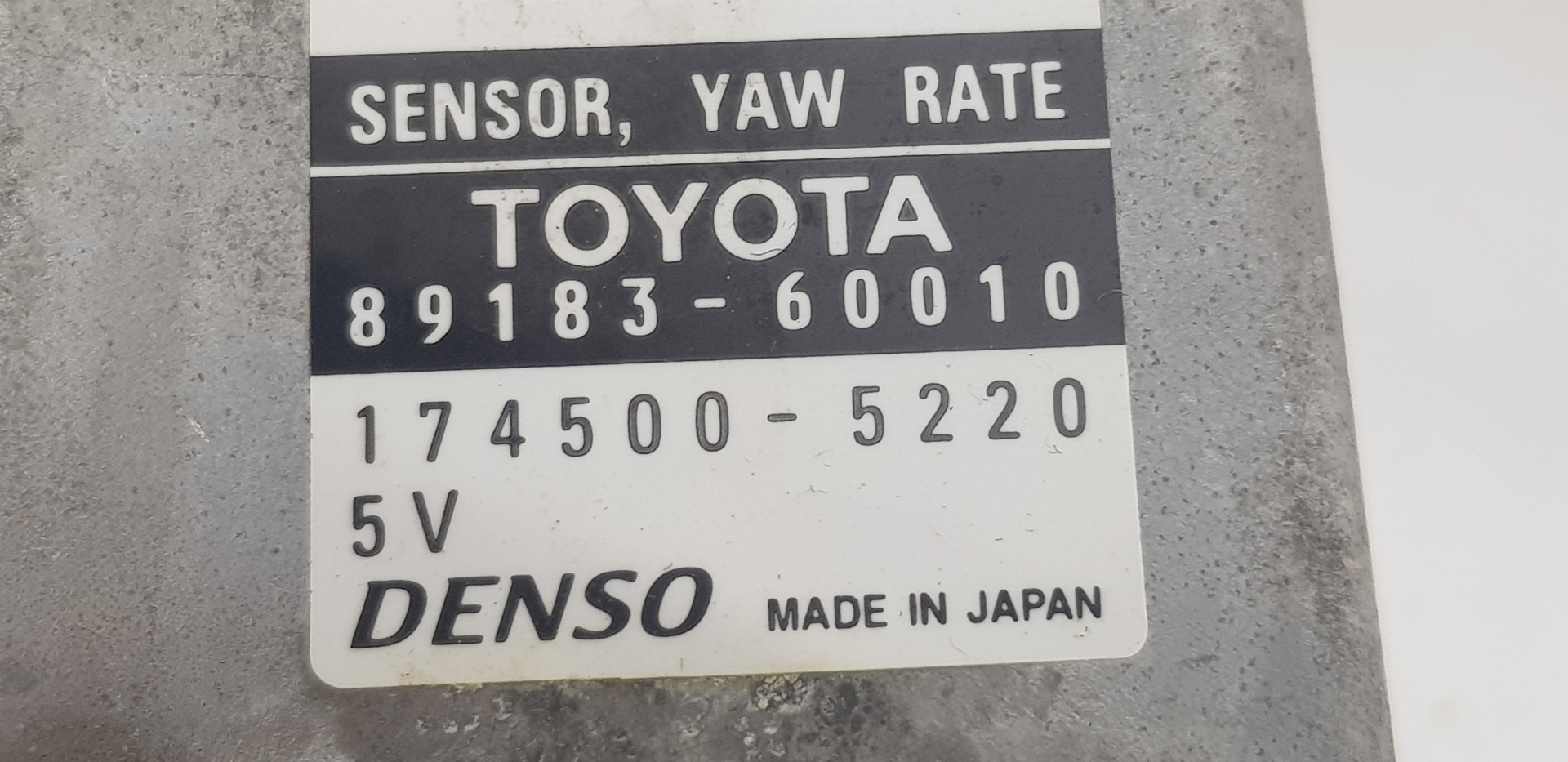 TOYOTA Land Cruiser 70 Series (1984-2024) Other Control Units 8918360010, 8918360010 24156971
