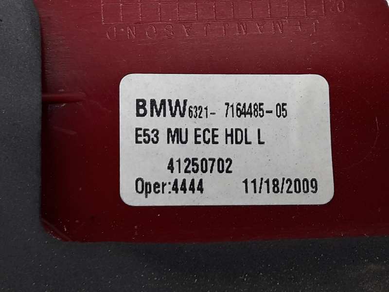BMW X5 E53 (1999-2006) Vasen takaluukun takavalo 7164485, 63217164485 19608755