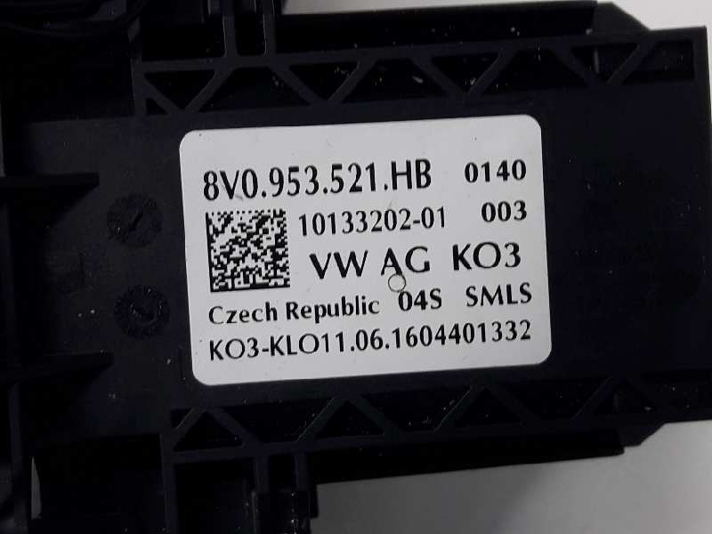 AUDI A3 8V (2012-2020) Ratknapper/kontakter 8V0953521HB,8V0953502AH 19652979