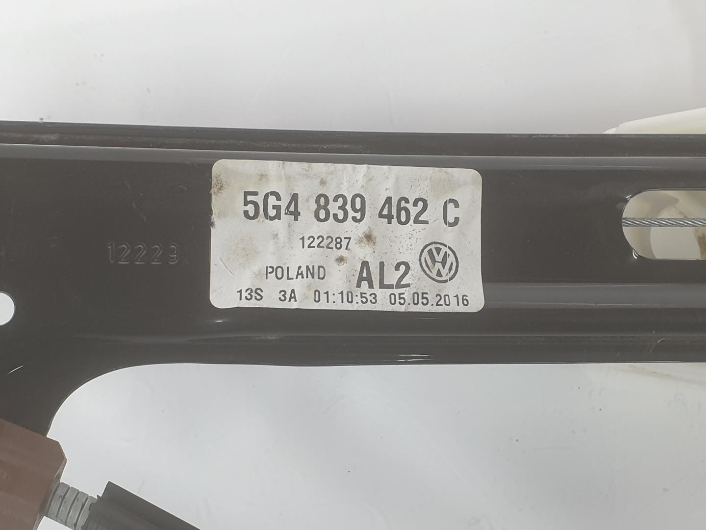 VOLKSWAGEN Variant VII TDI (2014-2024) Стеклоподъемник задней правой двери 5G4839462B,5G4839462B 19805548