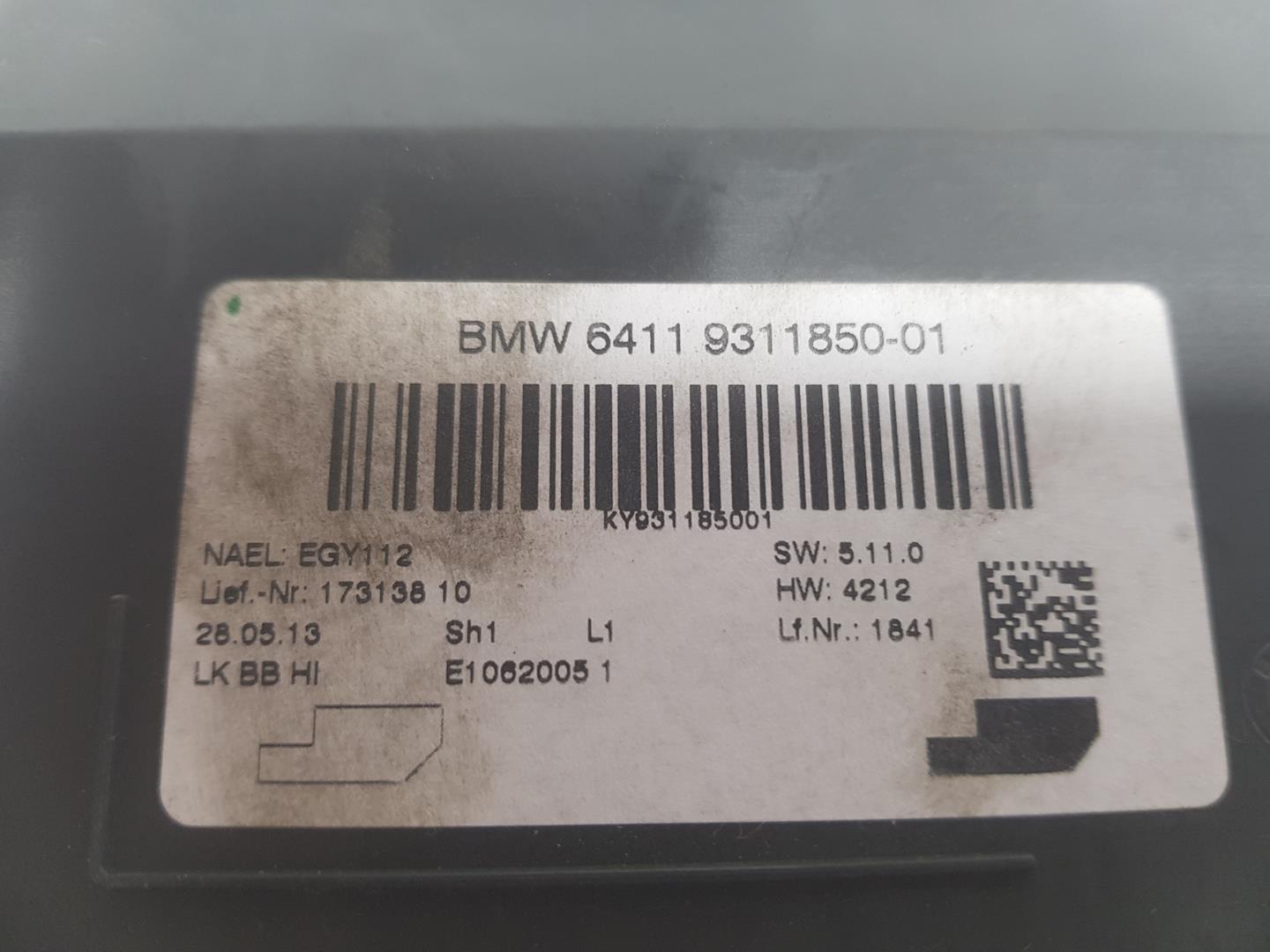 BMW 1 Series F20/F21 (2011-2020) Andre kontrollenheter 64119311850, 9311850 19923311