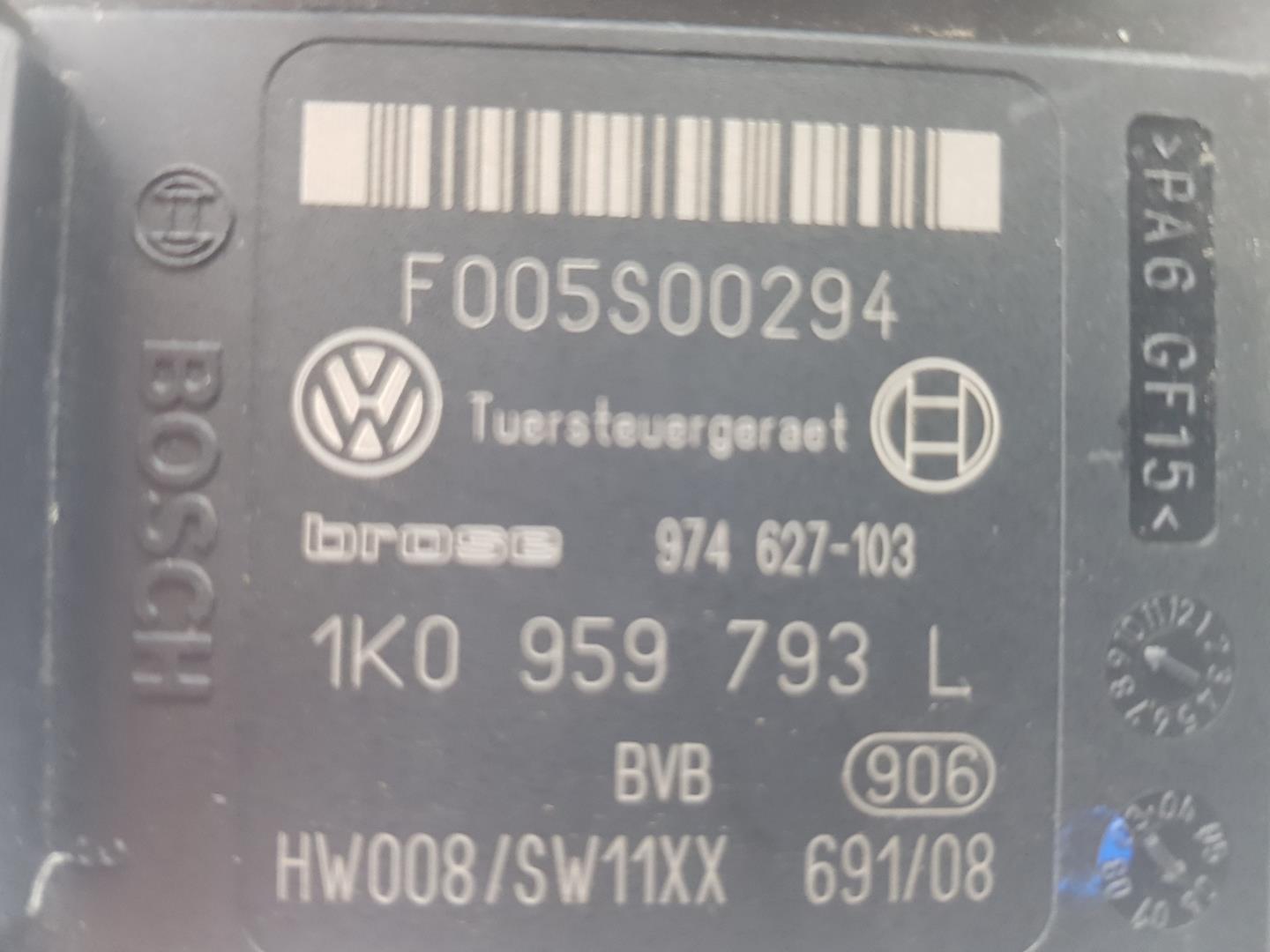 VOLKSWAGEN Passat B6 (2005-2010) Moteur de lève-vitre de porte avant gauche 1K0959701P, 1K0959701AE 24209101