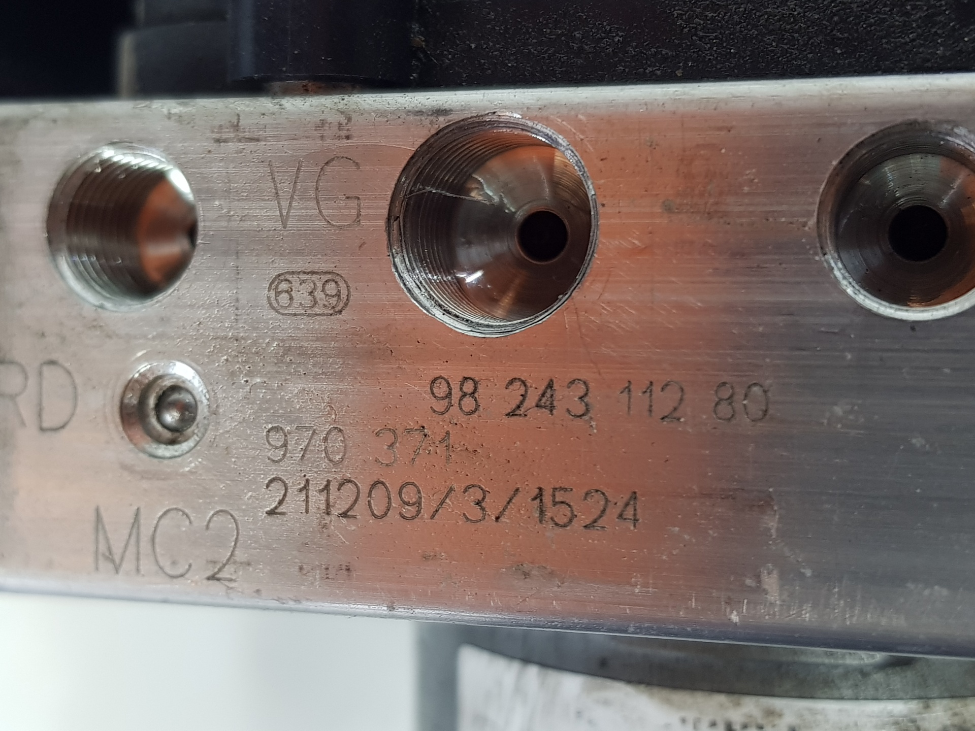 Abs 9824311280 de Citroen C4 iii (ba_, bb_, bc_) 2020-0 - pieza usada