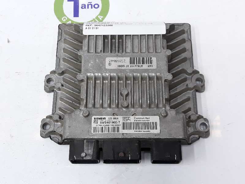 CITROËN Engine Control Unit ECU 9647423380 19655861