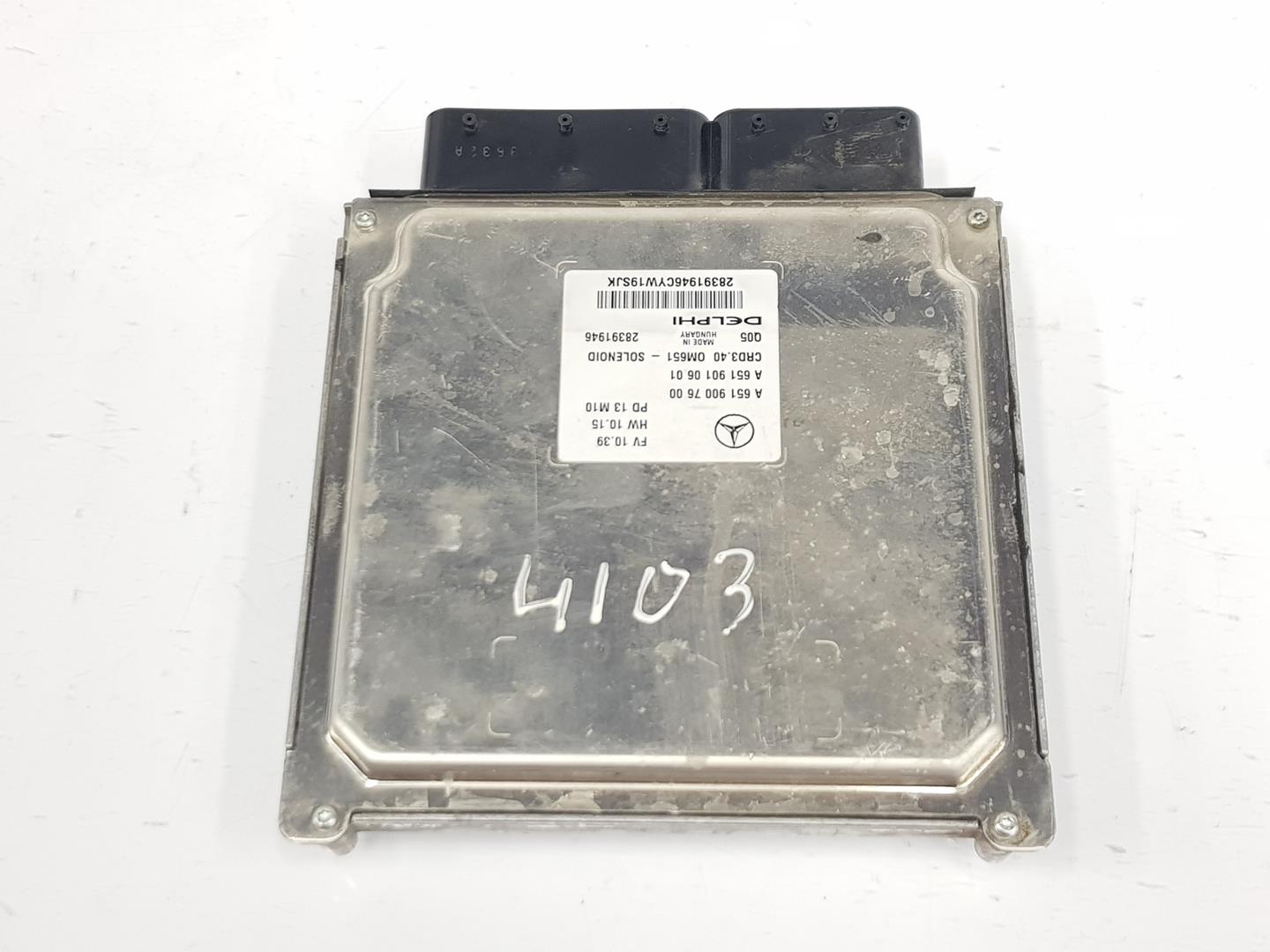 MERCEDES-BENZ CLA-Class C117 (2013-2016) Motorkontrolenhed ECU A6519007600,A6519007600 19879908