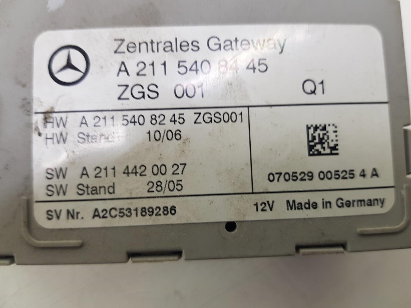 MERCEDES-BENZ CLS-Class C219 (2004-2010) Gateway Control Unit A2115408445, 2115408445 19803800