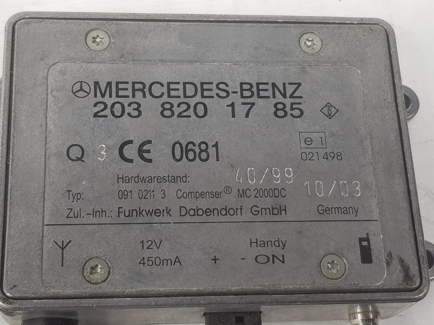 MERCEDES-BENZ SL-Class R230 (2001-2011) Muut ohjausyksiköt A2038201785, 2038201785 24123295