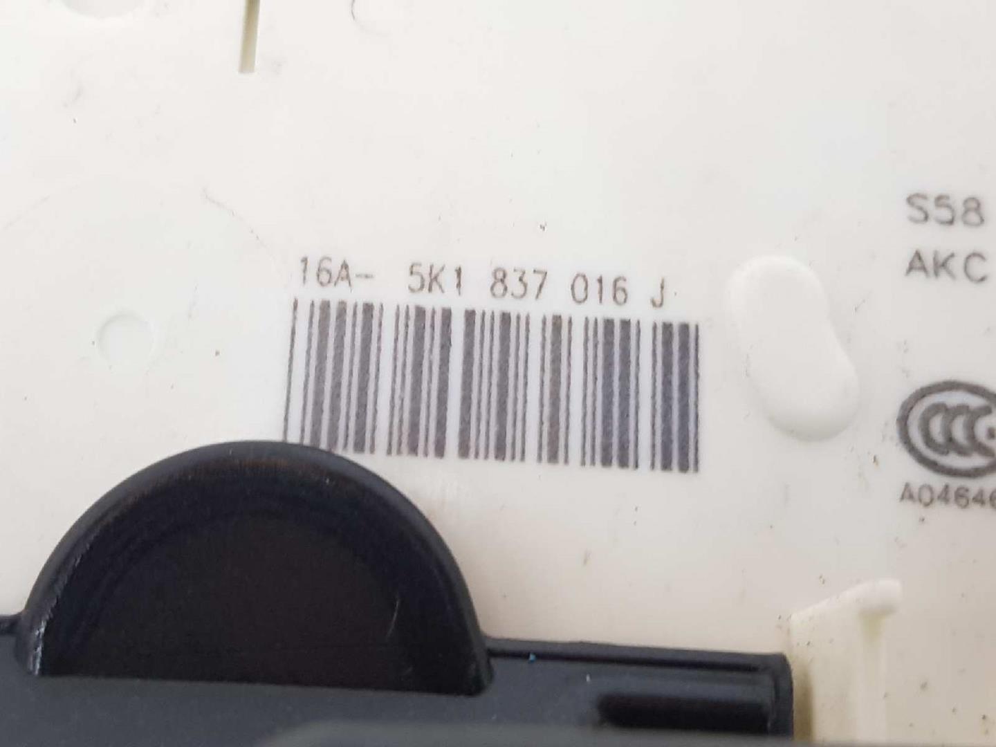 SEAT Leon 3 generation (2012-2020) Front Right Door Lock 5K1837016J, 5K1837016J 19904923