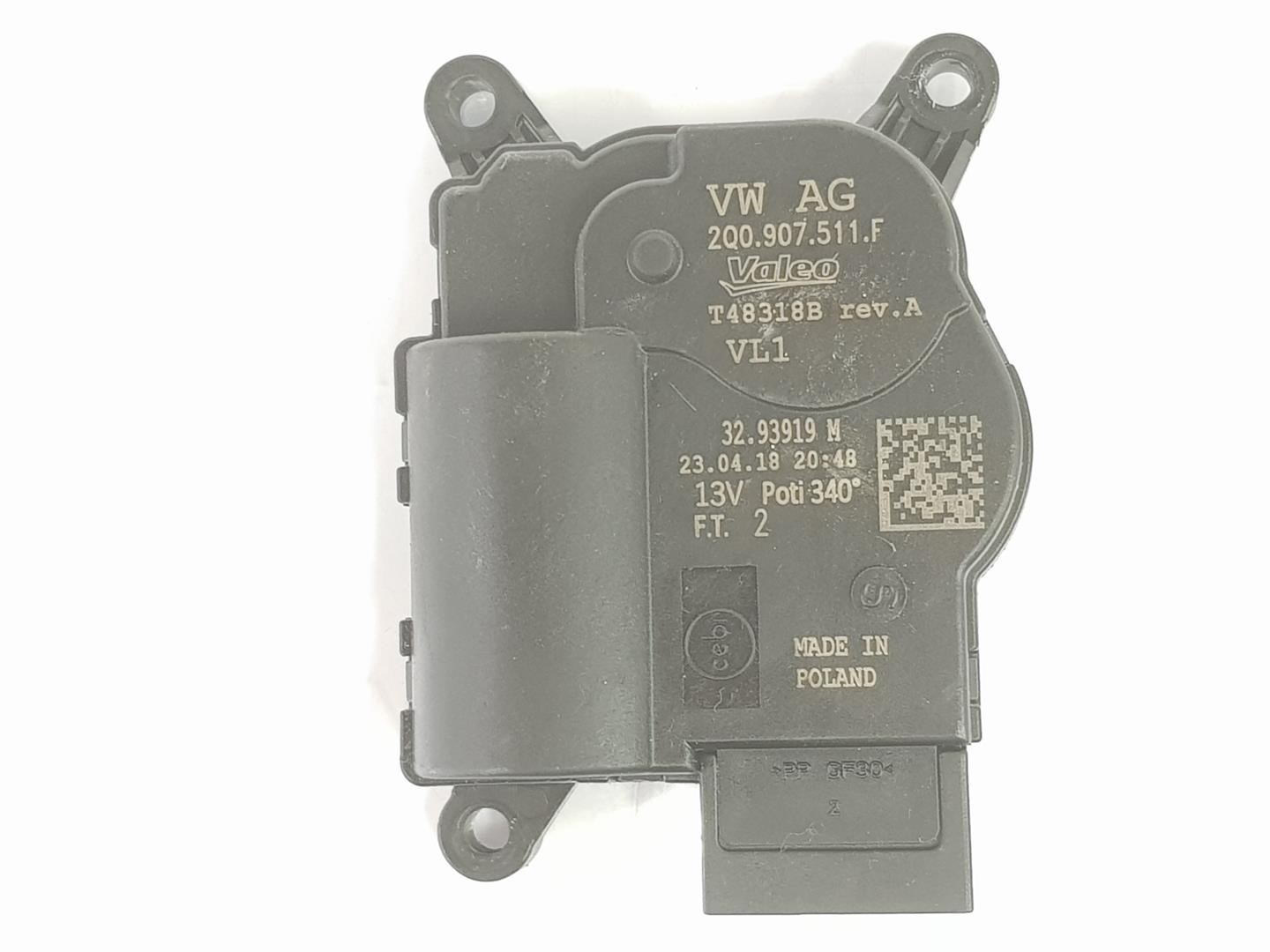 VOLKSWAGEN Tiguan 1 generation (2007-2017) Air Conditioner Air Flow Valve Motor 2Q0907511F, 2Q0907511F 24181405