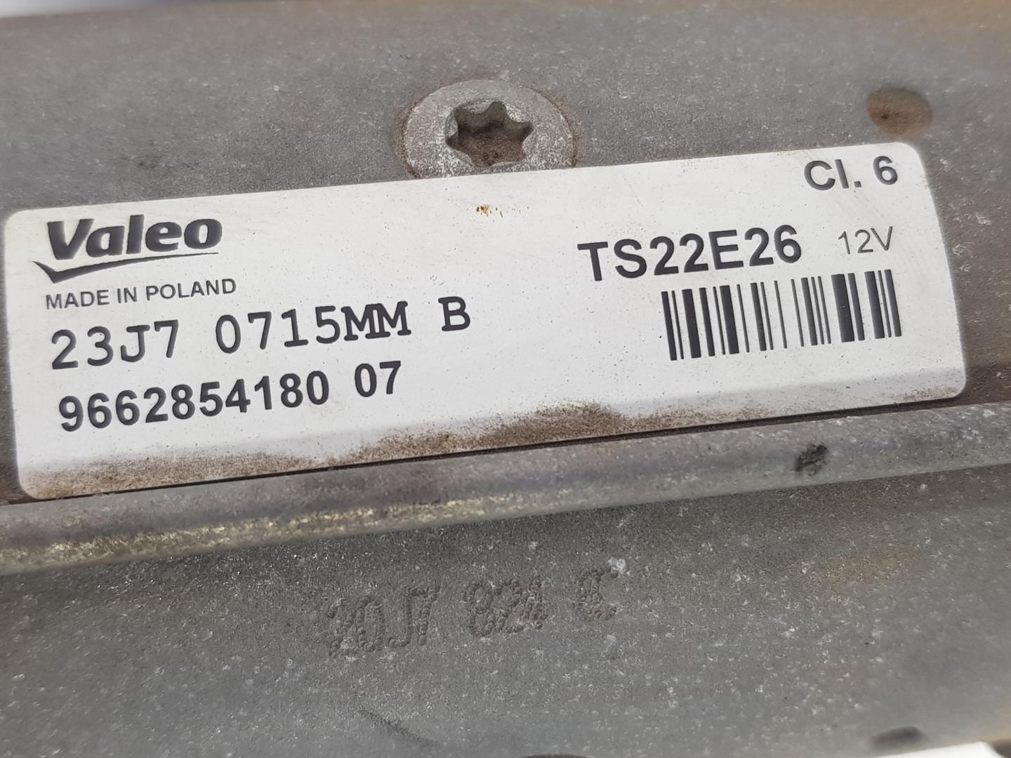 PEUGEOT 208 Peugeot 208 (2012-2015) Starter Motor 9662854180,5802AE 23539710