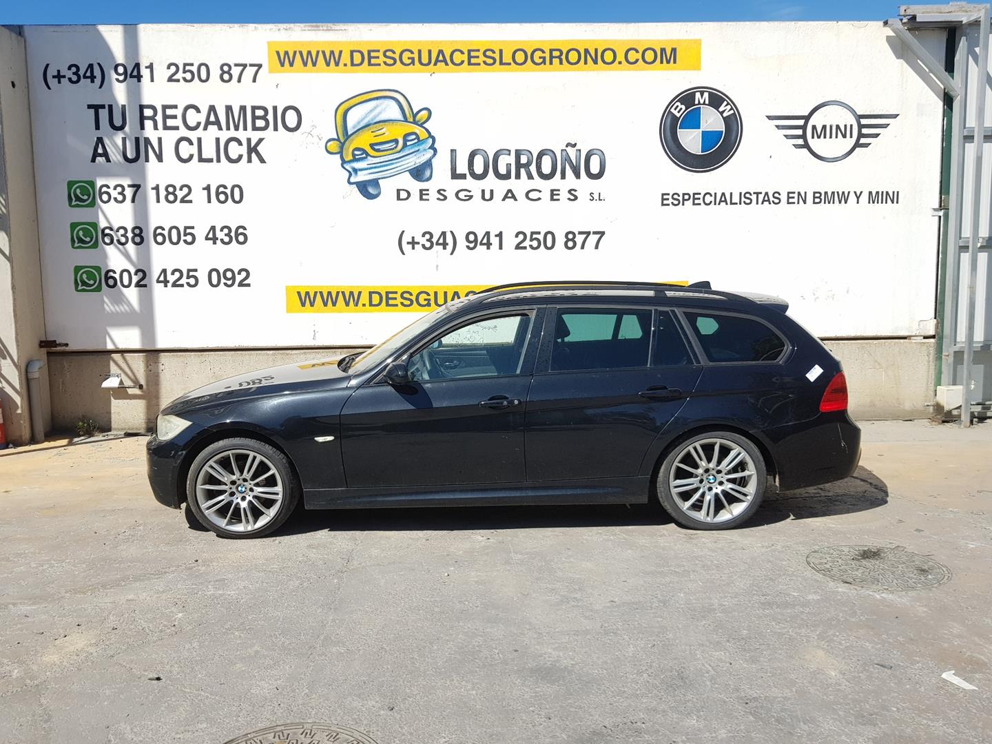 BMW 3 Series E90/E91/E92/E93 (2004-2013) Dešinys stogo ragas 51137118503, 7118503, LADOIZQUIERDO 19822319