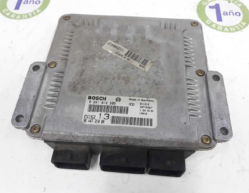 CITROËN C5 1 generation (2001-2008) Engine Control Unit ECU 9644721080, 0281010808, EDC15C2132222DL 19671386