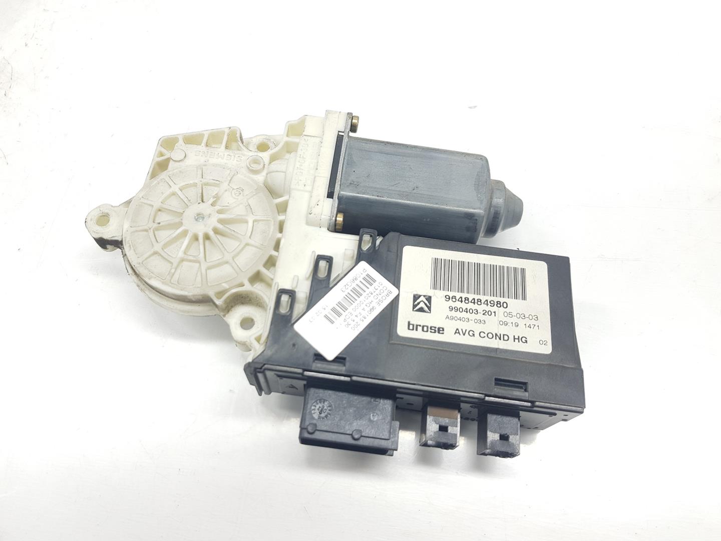 VOLKSWAGEN C5 1 generation (2001-2008) Front Left Door Window Regulator Motor 9648484980, 9648484980, SOLOELMOTOR 19918882