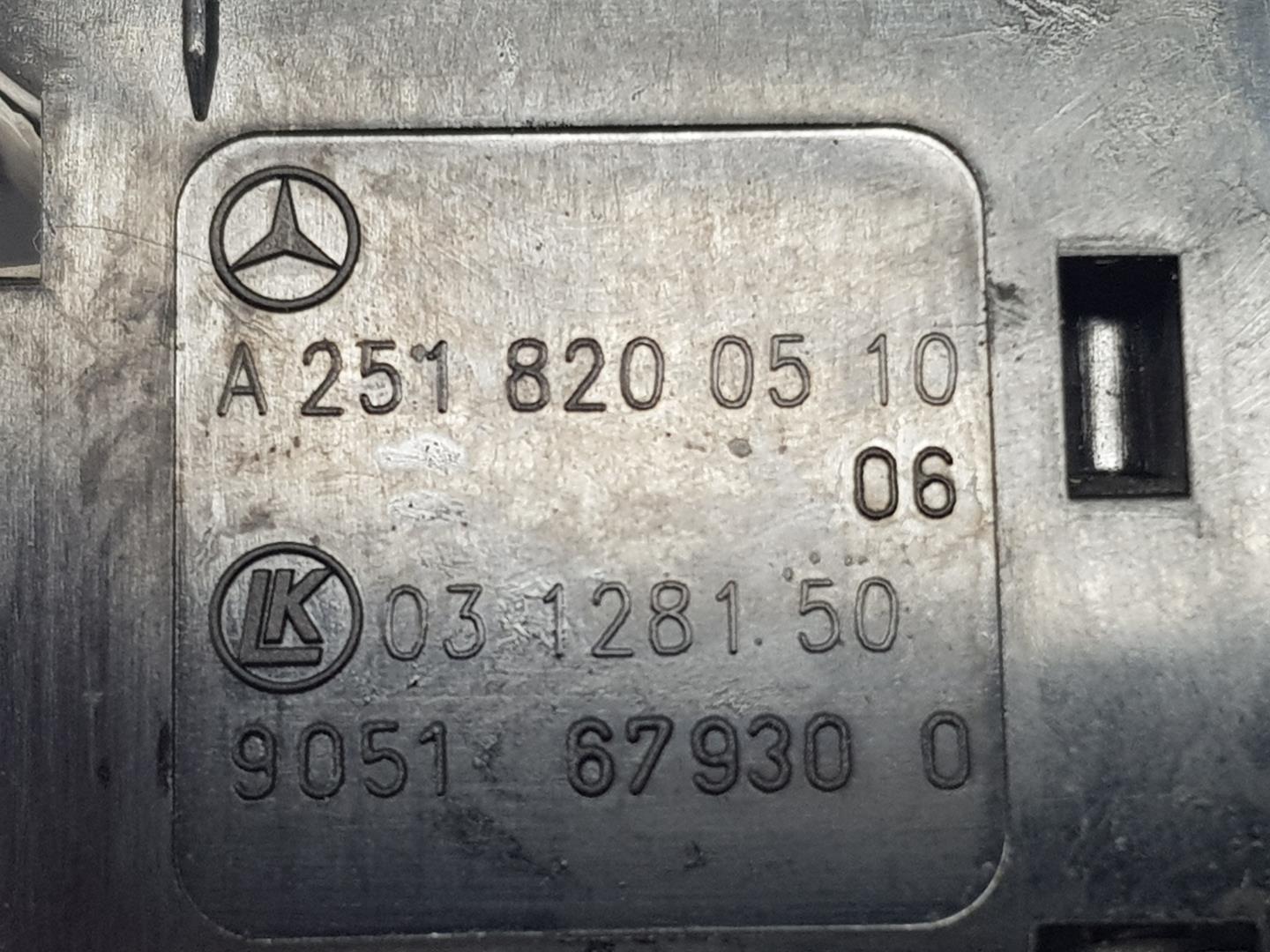 MERCEDES-BENZ M-Class W164 (2005-2011) Кнопка стеклоподъемника задней правой двери A2518200510, A2518200510 24189339