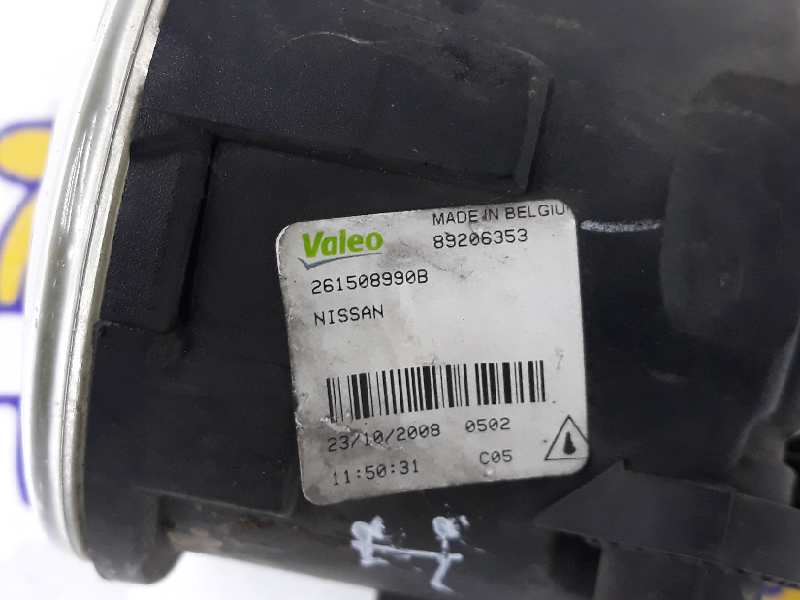 NISSAN X-Trail T31 (2007-2014) Левая противотуманка переднего бампера 261508990B,89206353,261508992B 19621052