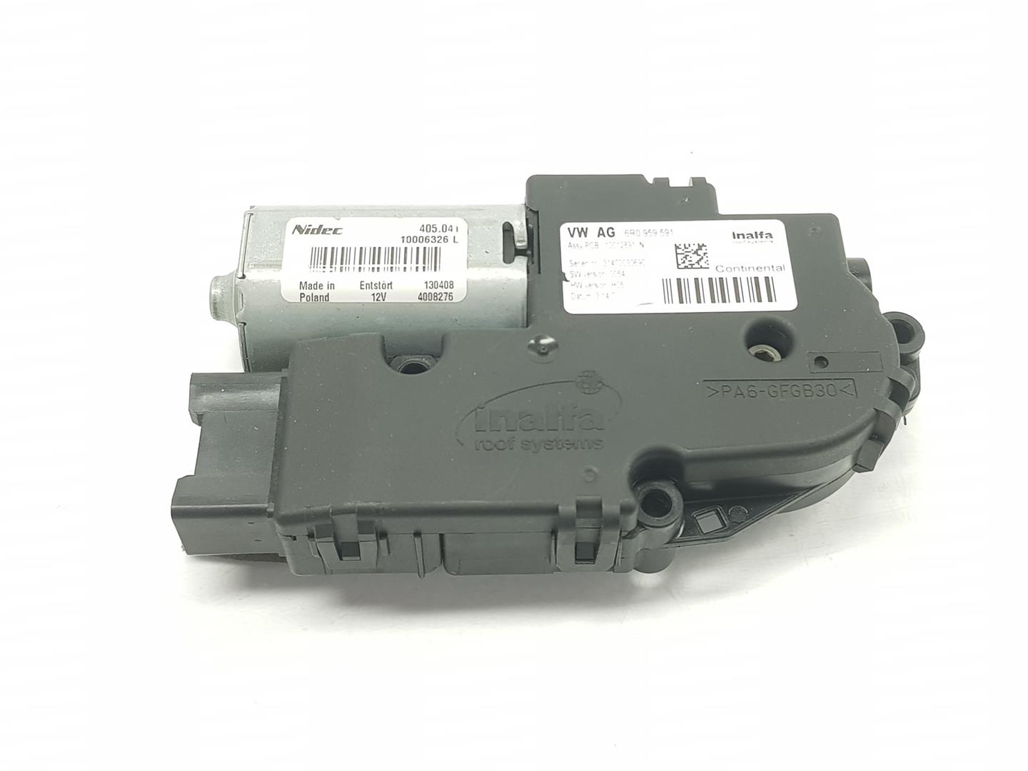 SEAT Ibiza 4 generation (2008-2017) Module de commande de toit ouvrant 6R0959591, 6R0959591 24235174