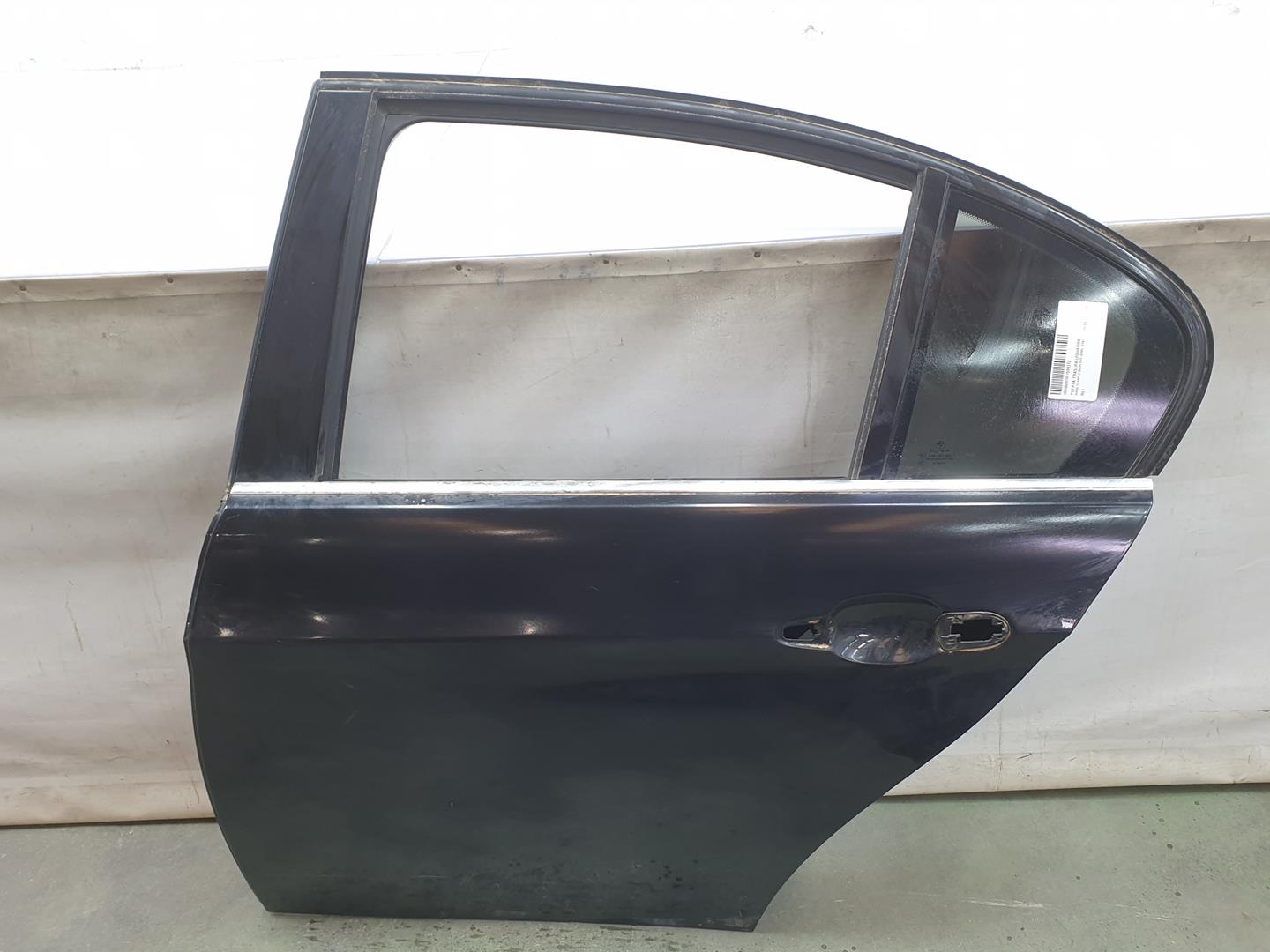 BMW 3 Series E90/E91/E92/E93 (2004-2013) Bal hátsó ajtó 41007203647, 41007203647, COLORNEGRO475 19781241