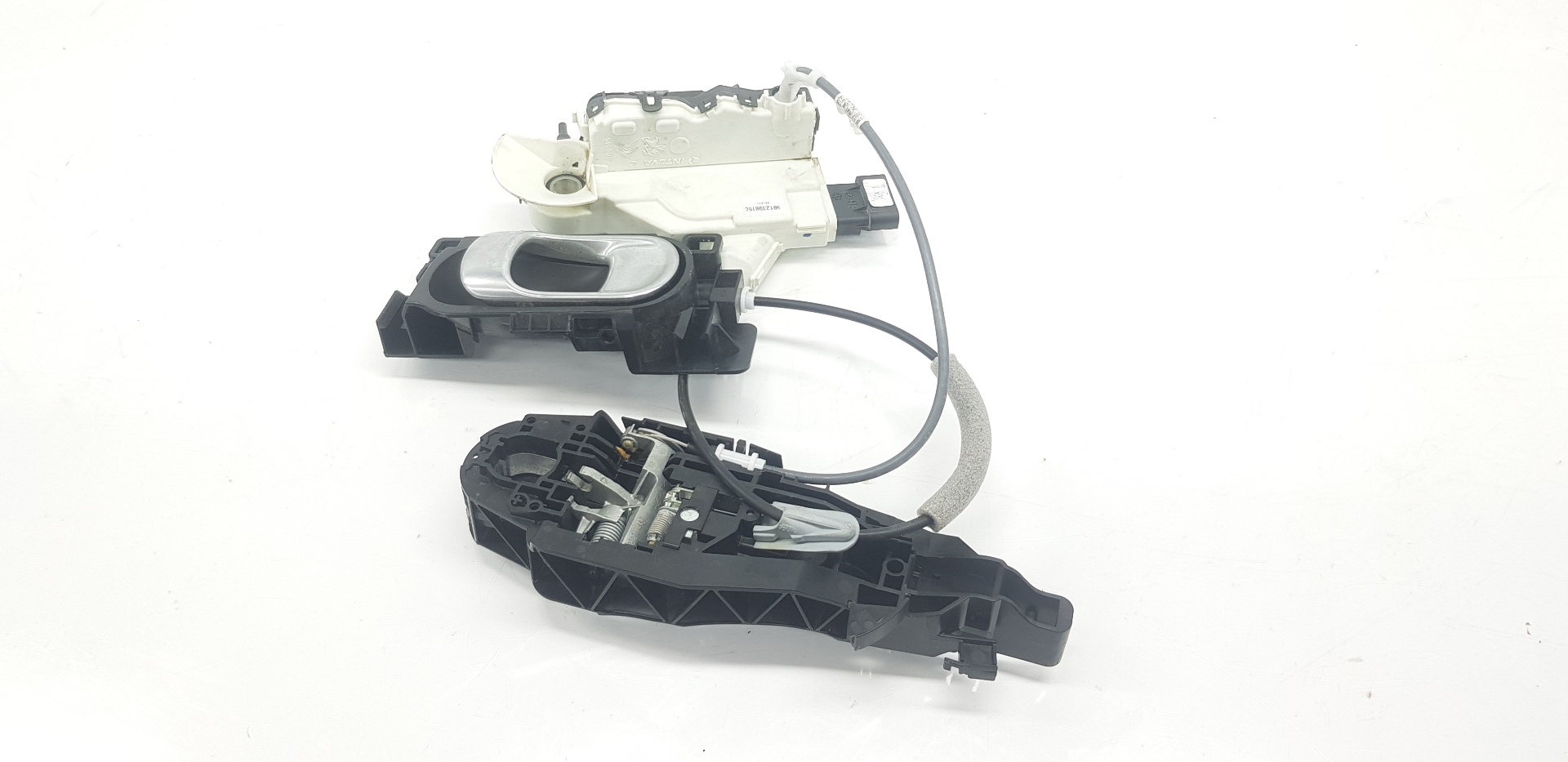 CITROËN C3 2 generation (2009-2016) Front Left Door Lock 9812398180,9812398180 19887996