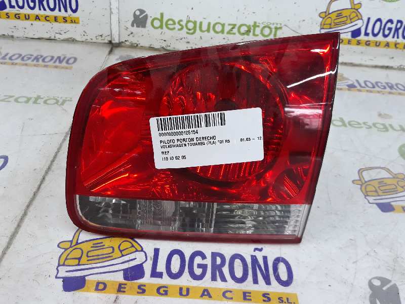 VOLKSWAGEN Touareg 1 generation (2002-2010) Right Side Tailgate Taillight 7L6945094H, 7L6945094H 21076580