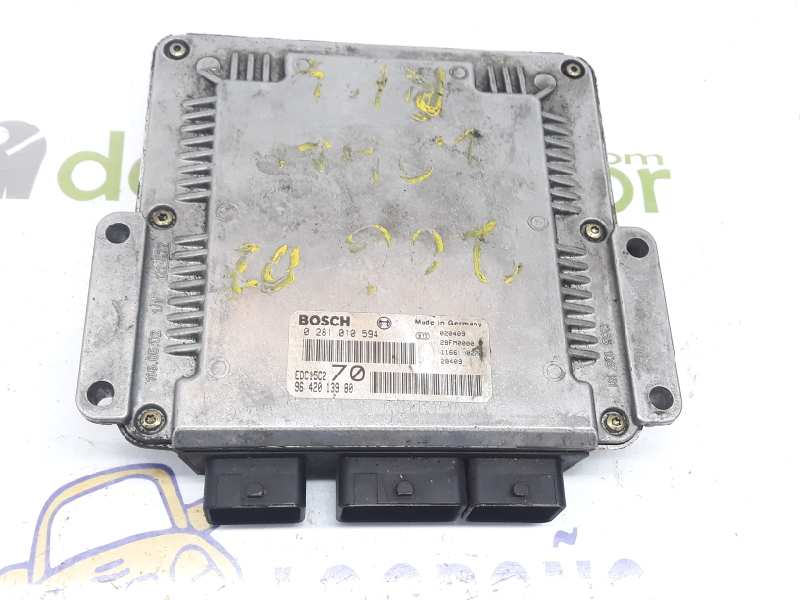 PEUGEOT 206 1 generation (1998-2009) Engine Control Unit ECU 9642013980 19632289