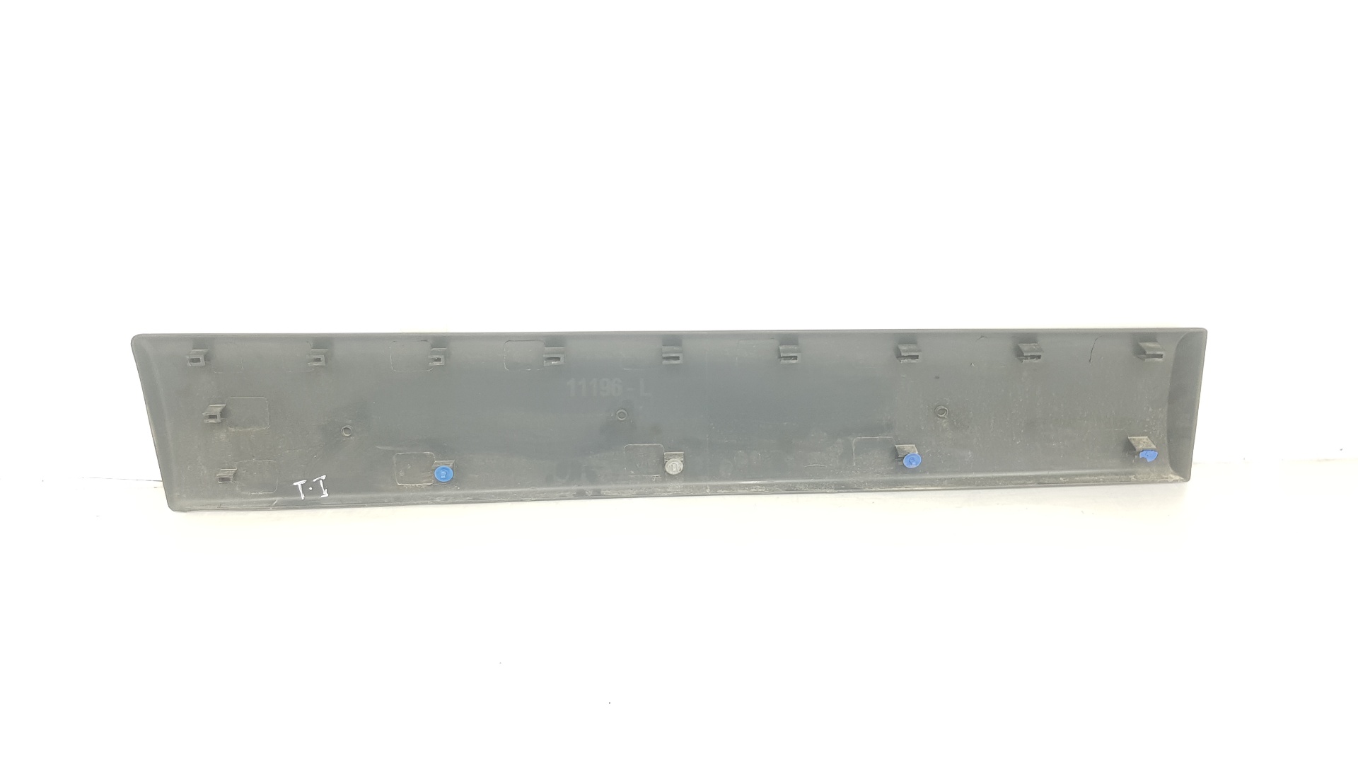 OPEL Vivaro A (2002-2006) Left Side Sliding Door Molding 91165348, 91165348, COLORGRISOSCURO 24196262