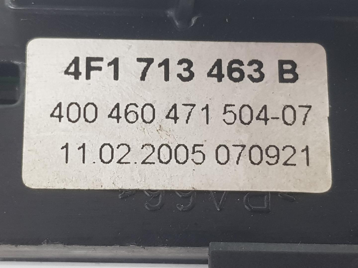 AUDI A6 C6/4F (2004-2011) Переключатель кнопок 4F1713463B, 4F1713463D 24247189