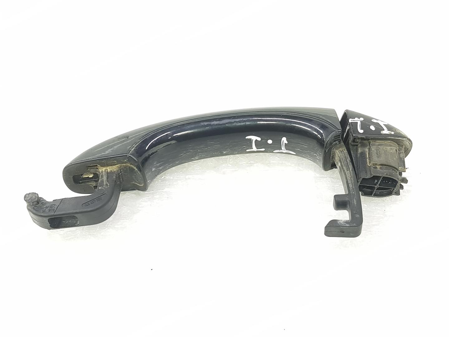 AUDI Q7 4L (2005-2015) Rear Left Door Exterior Handle 4L0837205, 4L0837205GRU, COLORNEGROZ9Y 19716326