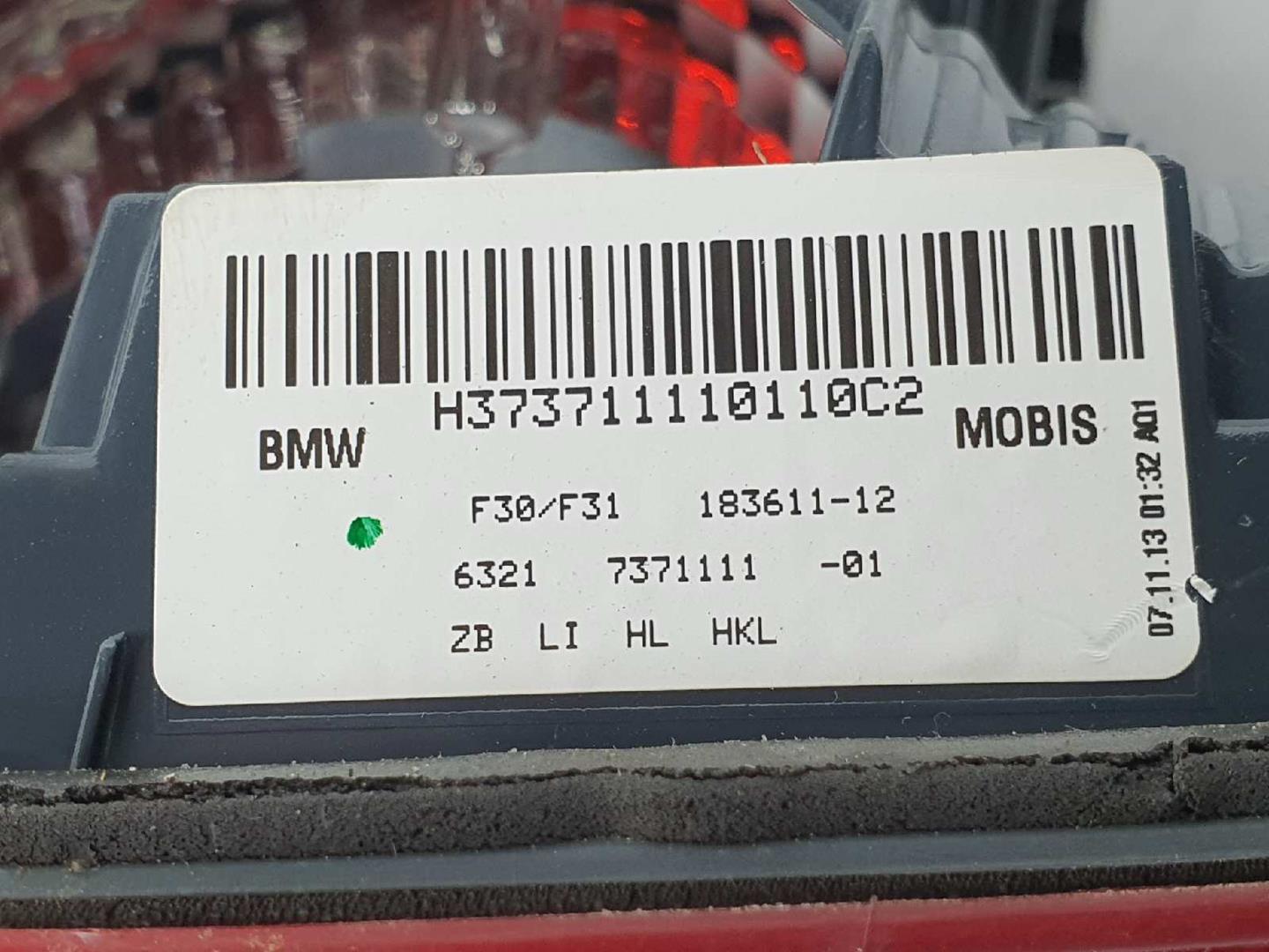 BMW 3 Series F30/F31 (2011-2020) Galinio dangčio (bagažinės) kairės pusės žibintas 63217372793, 63217372793, 2222DL 24099198